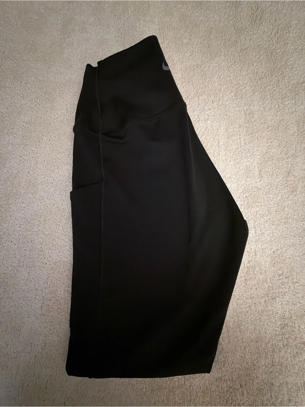 Nike Women’s Dri-FIT High-Waisted 7/8 Leggings With Pockets Black S